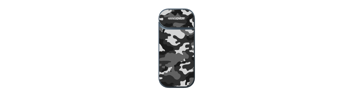 Military Black - Cover SmartSkin in Special Resin for Iqos 2.4 and 2.4 plus  by Hangover