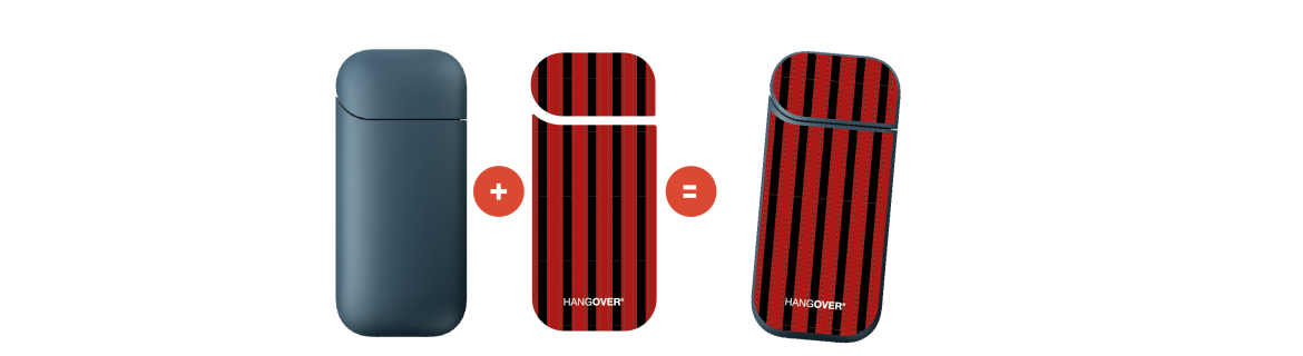 Rossoneri - Cover SmartSkin for Iqos