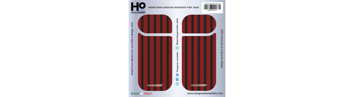 Rossoneri - Cover SmartSkin for Iqos