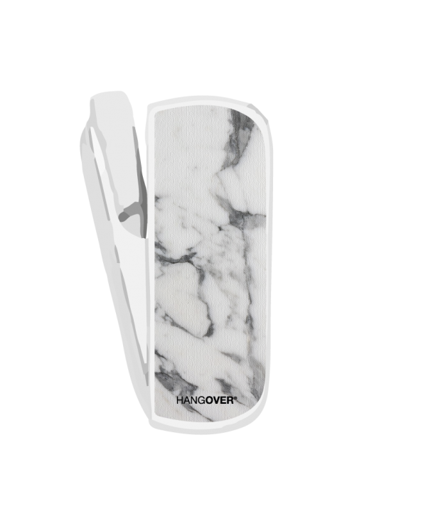 Marble Carrara- Hangover Cover SmartSkin in Special Fabric for Iqos 3