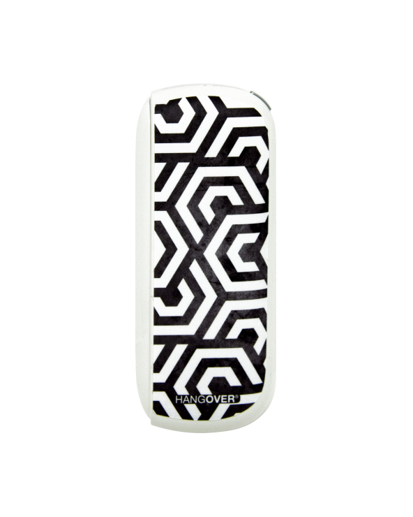 Exagon White - Cover SmartSkin in Tessuto Speciale per Iqos 3 by Hangover