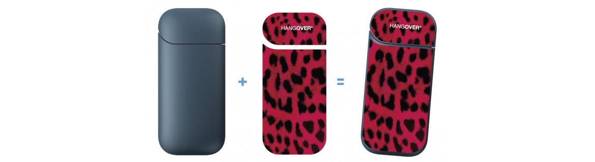 Fur Collection - Leopard Ruby - SmartSkin in Special Textile for Iqos 2.4 e 2.4+