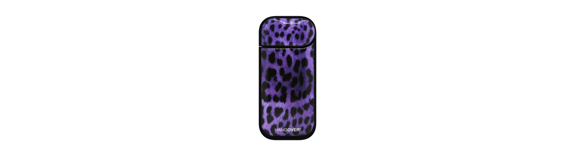 Leopard Violet  - Cover SmartSkin Adesiva in Resina Speciale per Iqos 2.4 e 2.4 plus by Hangover