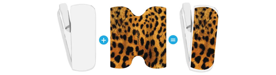 Leopard - Hangover Cover SmartSkin in Special Textile for Iqos 3